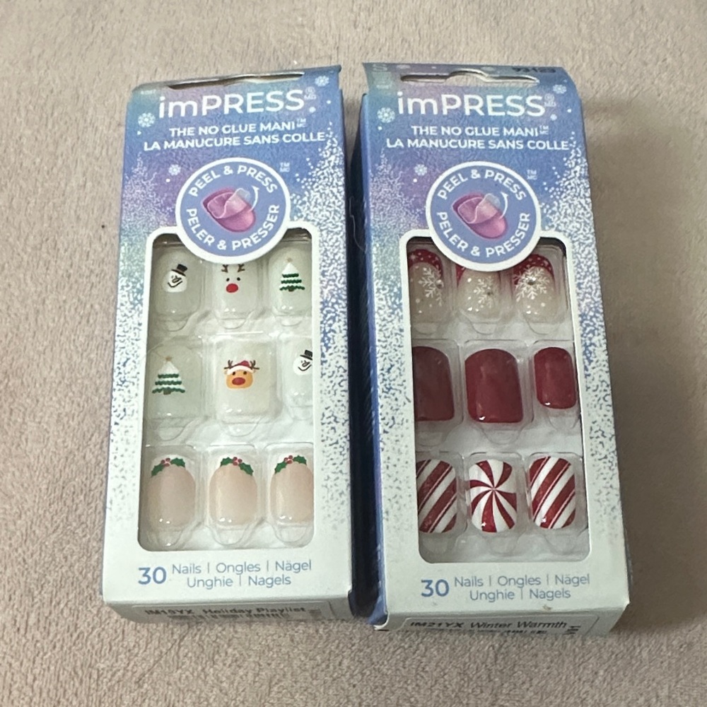 imPRESS Holiday Nail Set -NWT